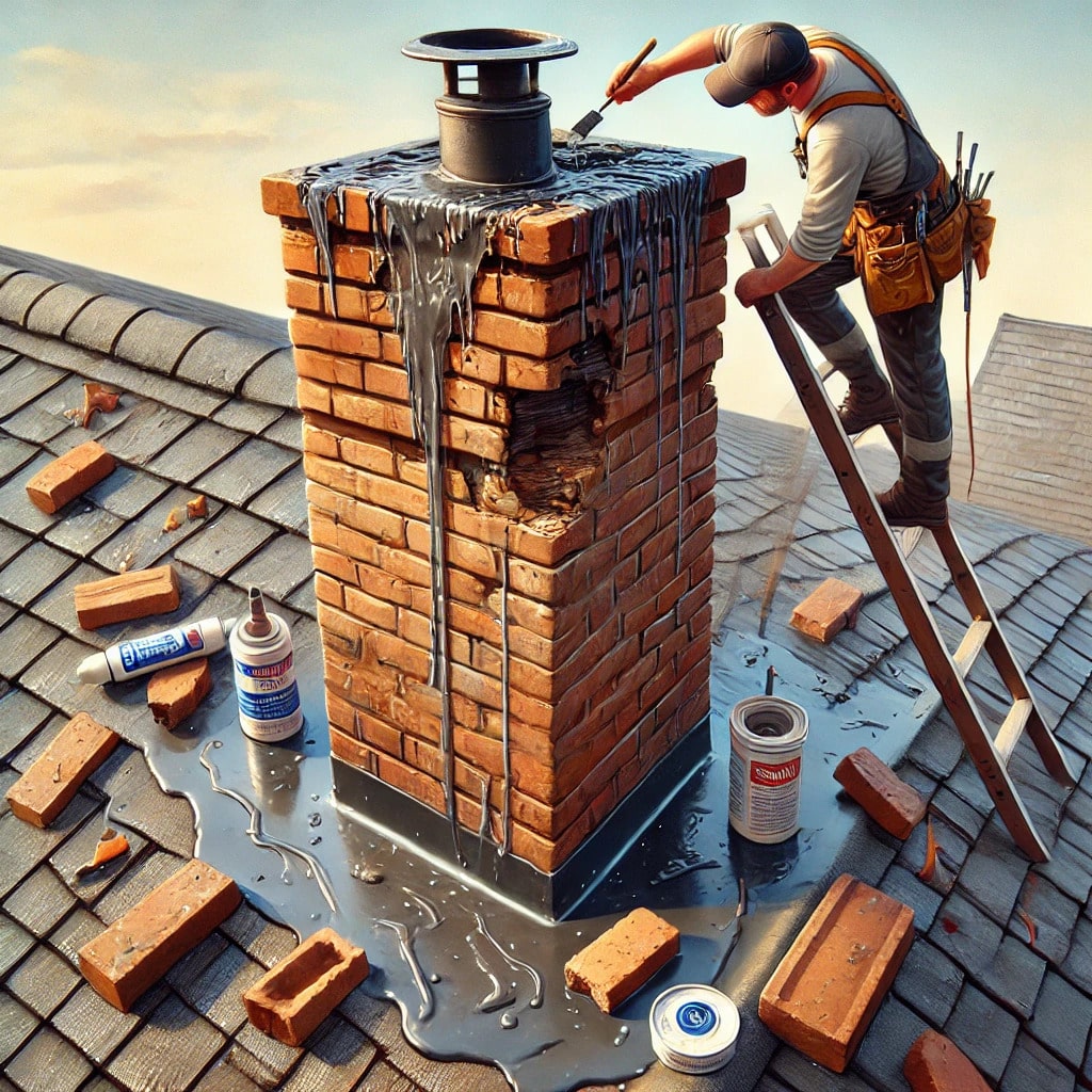 Professional Chimney Leak Repair Northville MI - Expert Water Damage Prevention by Chimney Sweep Northville Michigan