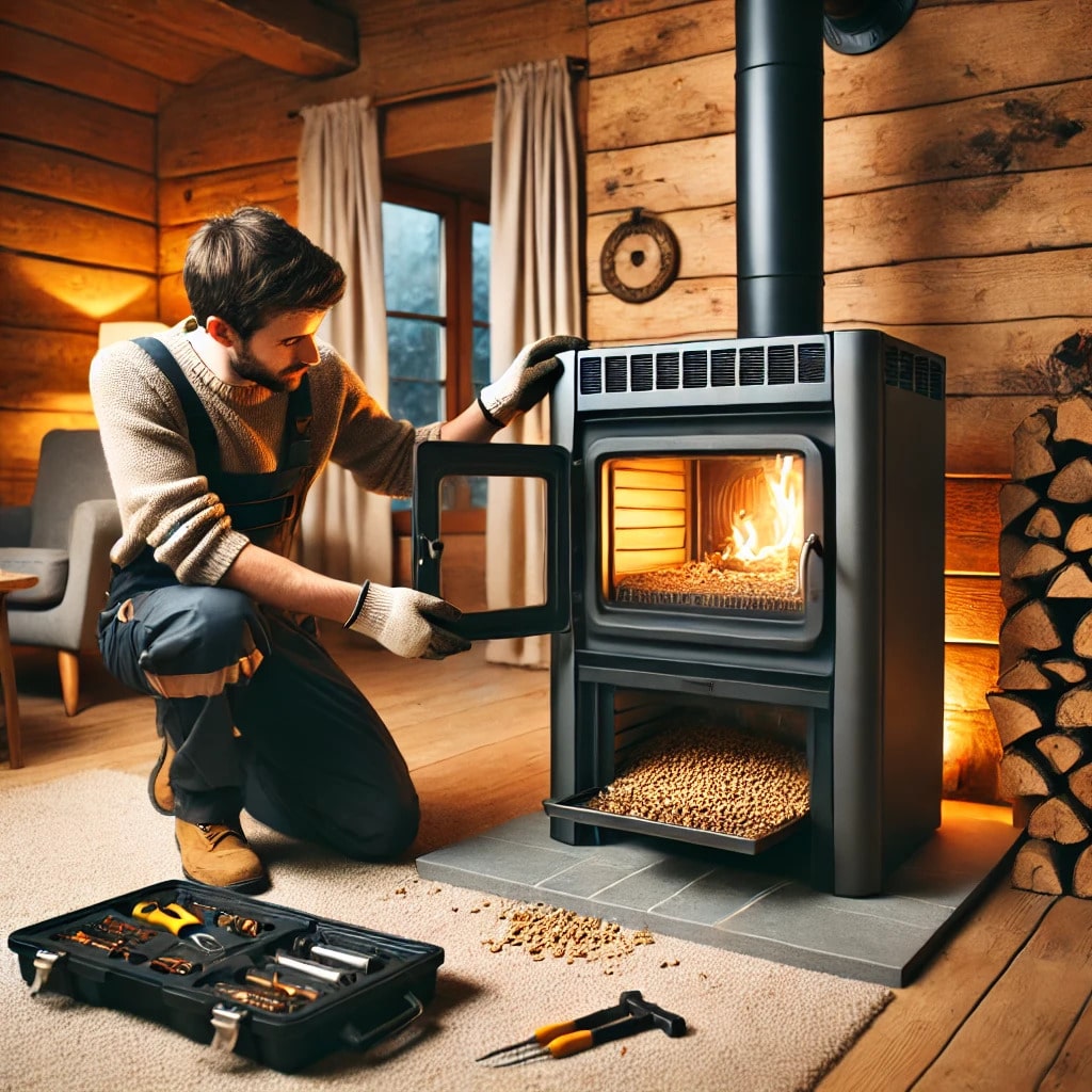 Professional Pellet Stove Repair Northville MI - Expert Heating Efficiency Solutions by Chimney Sweep Northville Michigan